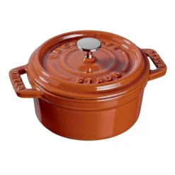 Mini Cocotte 10 cm Ancient Copper in Ceramica