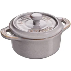 Mini Cocotte 10 cm Grigia Graphite in Ceramica