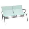 Panca Bassa imbottita VENCE LaFuma LFM5287 Mistral/Titane