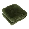 Plaid Justin 150x200 cm Colore Deep Green