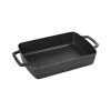 Rostiera 30 x 20 cm Nera in Ghisa