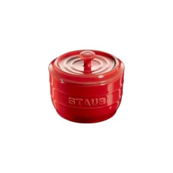 Saliera 10 cm Rossa in Ceramica