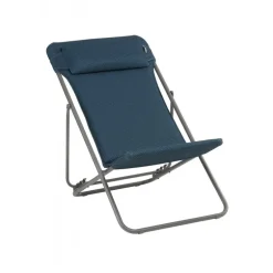 Sedia SdraioMAXI TRANSAT PLUS BeComfort LaFuma LFM5175 Bleu Encre
