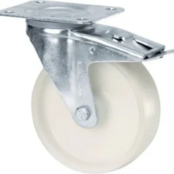 Set 7 Ruote con freno Swivel per Vaso Eos 100