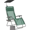 Set Poltrona Reclinabile Sdraio RELAX ZEN EDITION LaFuma LFM5367 Foret (green)/Titane