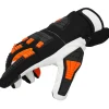 Stocker Guanti invernali anti-taglio per motosega 10/L nero, in pelle