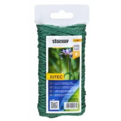 Stocker Jutec filo di iuta biodegradabile 50 m verde