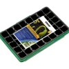 Stocker Vassoio miniserra con vasetti in plastica 37 x 24 x h11 cm