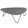 Tavolo Basso COCOON ALLURE 96 x 102 cm LaFuma LFM2717 Fusain