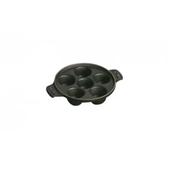 Tegame Lumache 14 cm Nero in Ghisa