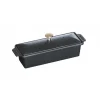 Terrina 30 x 11 cm Nera in Ghisa