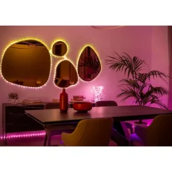 Twinkly DOTS Striscia 20 m 400 Led RGB BT + WiFi Cavo Nero